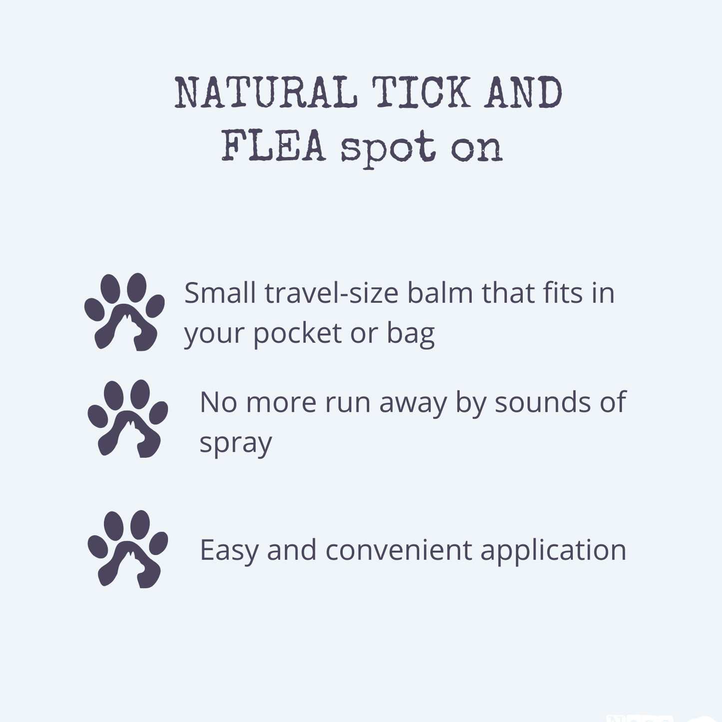 Natural Tick & Flea Spot-On for Dogs & Cats 10ml