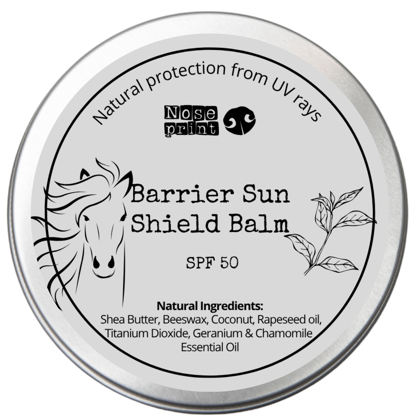Horse Sunscreen SPF 50,  balm 100ml