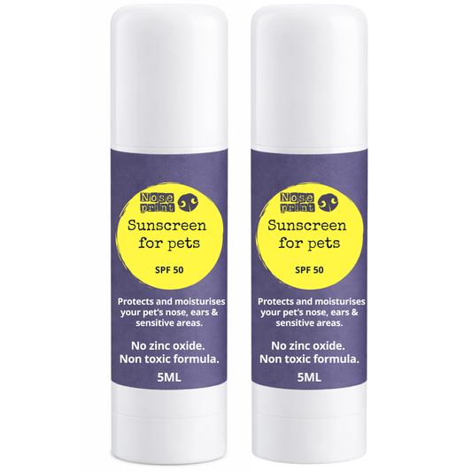 Pet Sunscreen Stick 5ML  SPF 50, Zinc Oxide Free, Non-Toxic, for Dogs and Cats