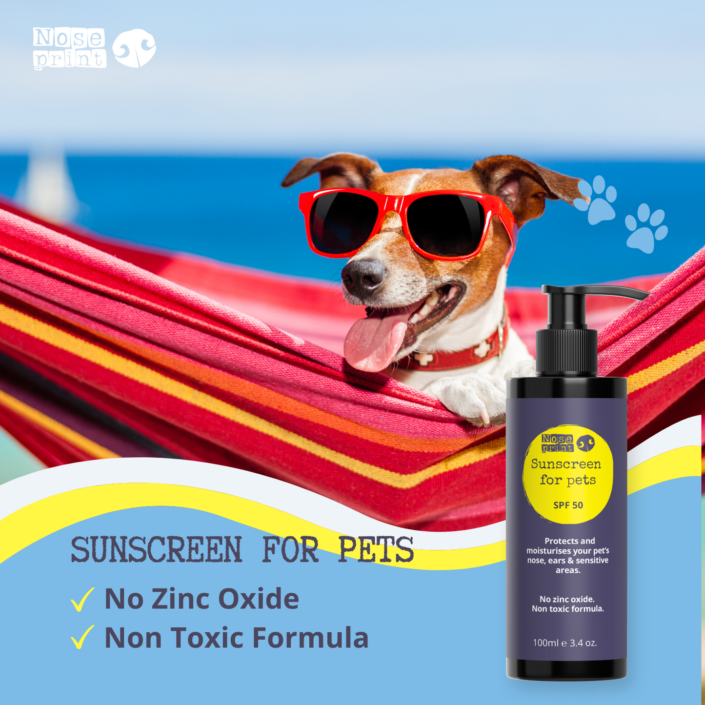 Pet Sunscreen SPF50 Lotion 100ml